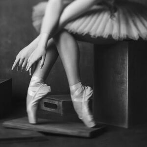 ON HOLD Pair of Used Pointe Shoes